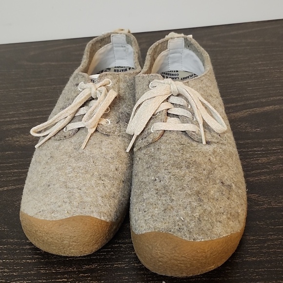 Keen Mosey Derby felt shoes Tan Gray Mens 11 main image 4